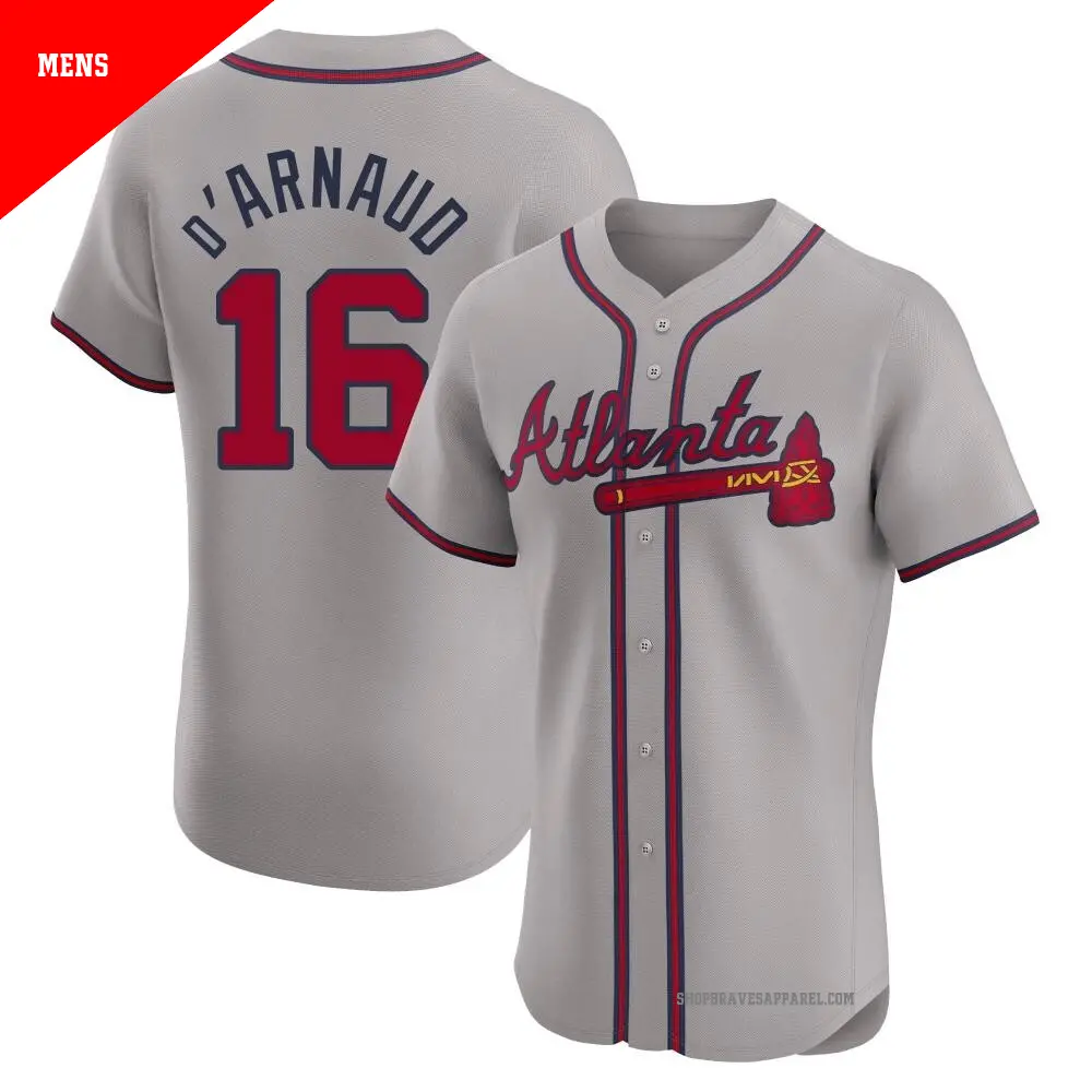 Travis d'Arnaud Jersey, Braves Travis d'Arnaud Home, Away, City Connect  Jerseys - Braves Shop