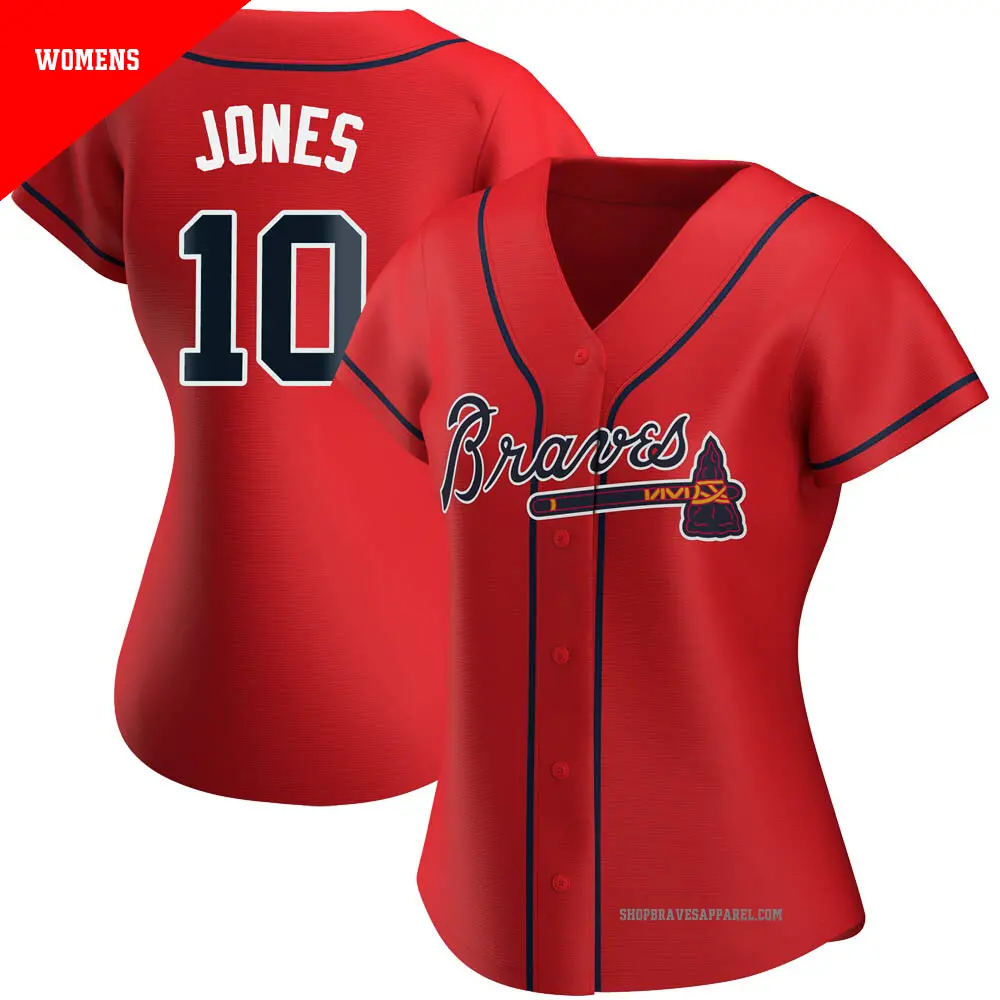 Chipper jones jersey hotsell