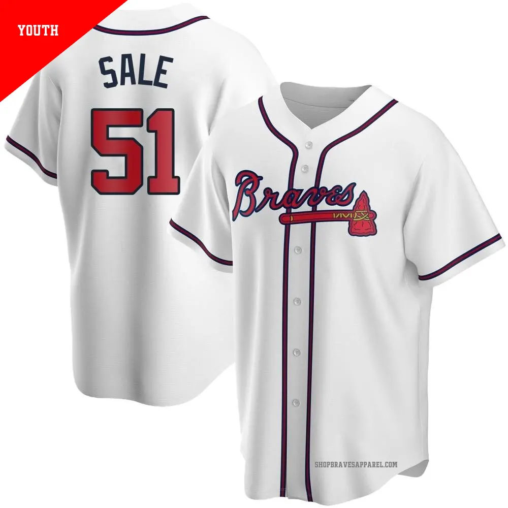 Chris Sale Jersey, Braves Chris Sale Home, Away, City Connect Jerseys -  Braves Shop